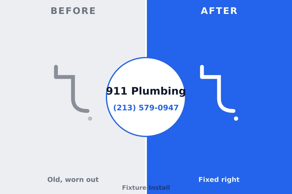 Before and after: plumbing repair Shelbyville, IL